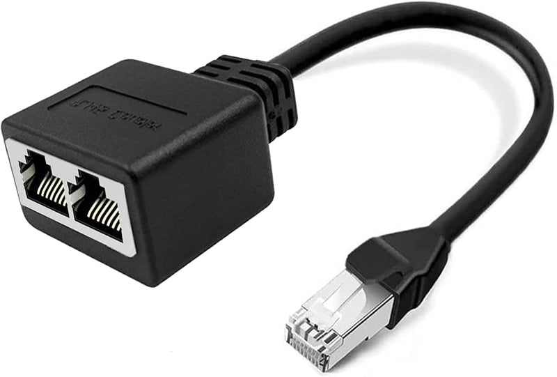SanDisk Ethernet Splitter RJ45 Male to 2 Female Adapter — main product image