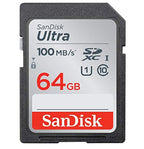 SanDisk SDSDUNC-064G-GN6IN-5PK-R6 64GB Ultra SD Card 5-Pack
