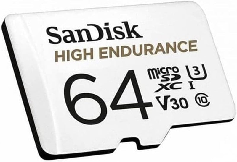 SanDisk SDSQQNR-064G-GN6IA 64GB High Endurance MicroSD Card 4K — main product image