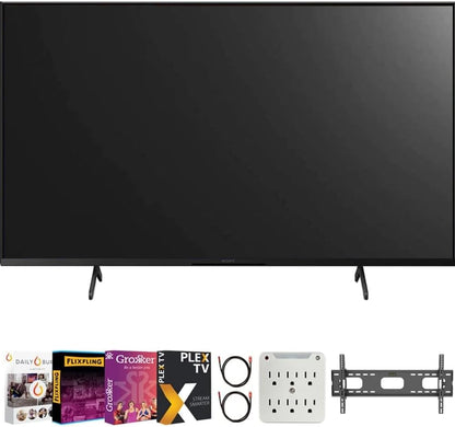 Sony E6SNKD43X85K 43" X85K 4K HDR Google TV Bundle 2022