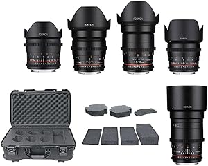 Rokinon Cine DS Lens Kit 14 24 35 50 85 Canon EF