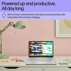 HP 15-ef2030tg - Slim Ocean Blue Laptop, i3, 8GB RAM, 256GB SSD (Renewed)