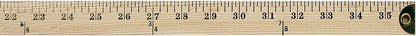 Westcott 636921-001 Wooden Yardstick with Brass Ends