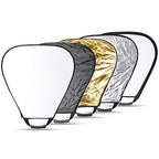 Neewer 10078406@@##1 5-in-1 Collapsible Triangle Reflector Kit