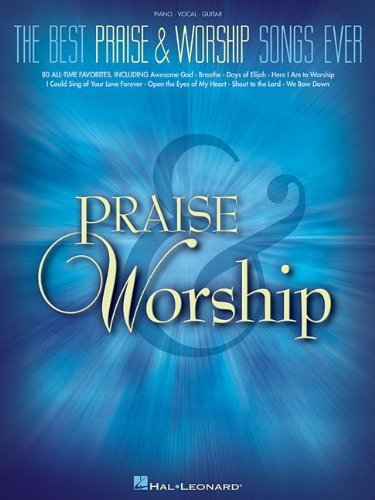 Hal Leonard The Best Praise & Worship Songs Ever Songbook — main product image