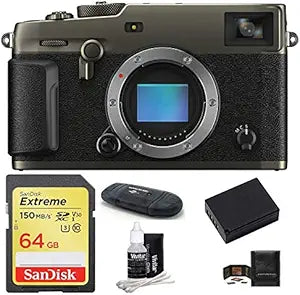 Fujifilm X-Pro3 Mirrorless Camera Body with 64GB Card Bundle