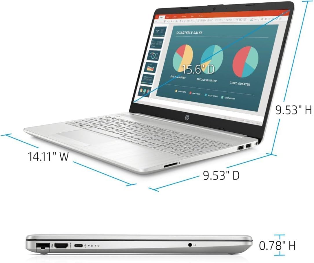 HP G9 Celeron N4500 16GB 1TB SSD 15.6" Laptop