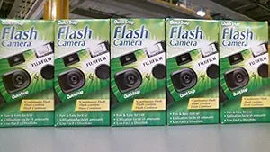 Fujifilm QuickSnap 400 Single Use Camera Flash 5-Pack — main product image
