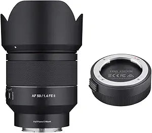 Rokinon 50mm f/1.4 FE II Lens Sony E Mount