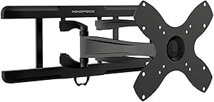 Monoprice 108576 Full-Motion TV Wall Mount 17-42in — main product image