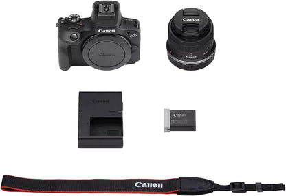 Canon EOS R100 Mirrorless Camera Kit with 18-45mm Lens