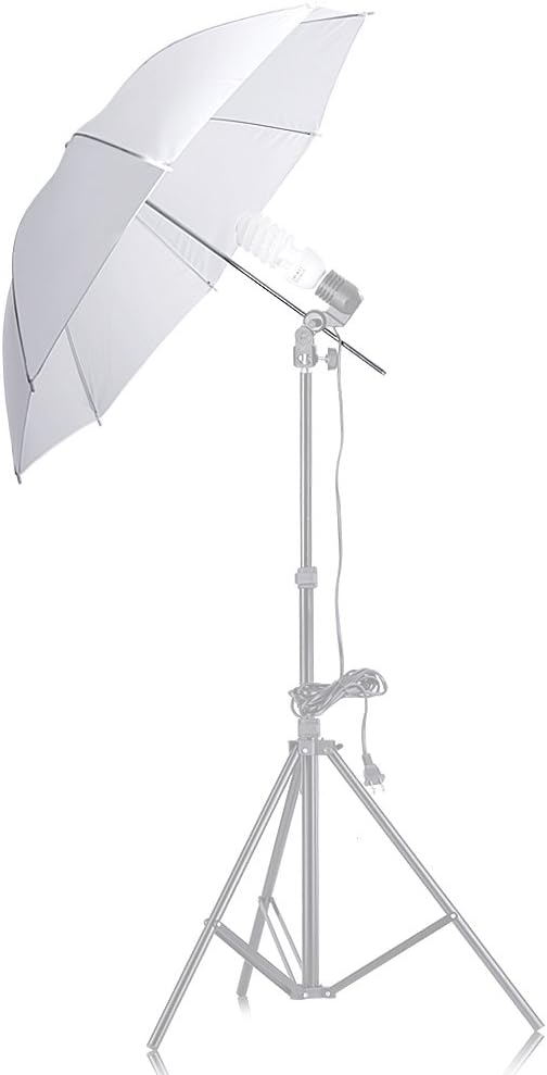 Neewer 10000125 33" White Translucent Reflector Umbrella