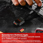 SanDisk Extreme 256GB microSD UHS-I Memory Card