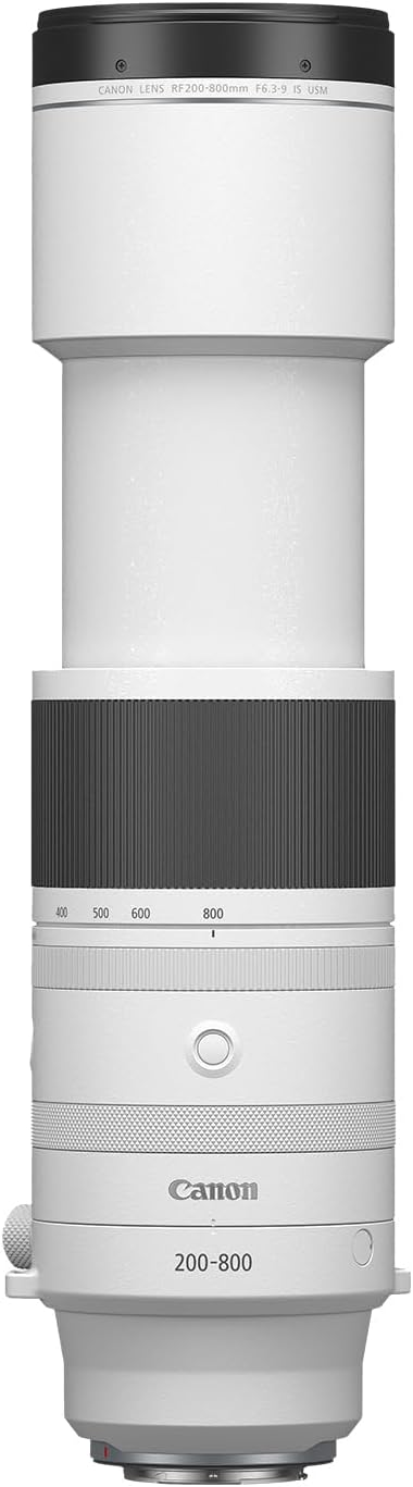 Canon 6263C002 RF200-800mm F6.3-9 IS USM Telephoto Zoom