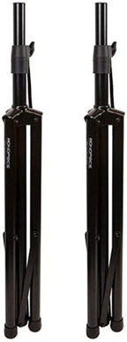 Monoprice Air Cushioned PA Speaker Stands - Heavy Duty Steel Pair