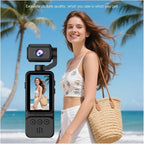 MOCENNO 2K Handheld 3-Axis Gimbal Vlog Camera