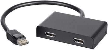 Monoprice 121972 DisplayPort 1.2 MST Hub Dual Monitor