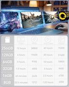 Quanbite 32GB microSDHC Memory Card with Adapter and Reader
