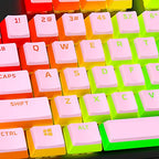 HyperX 644H7AA#ABA Pudding Keycaps Double Shot PBT Set - Pink