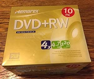 RCA 11002138 Liquid Video DVD+R 120-Minute 10-Pack