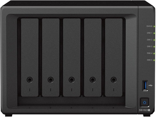 Synology DS1522+ DiskStation NAS 32GB + 20TB SSD
