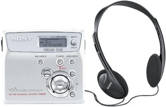 Sony MZN505SILVER Net MD Walkman Player/Recorder