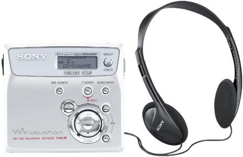 Sony MZN505SILVER Net MD Walkman Player/Recorder — main product image