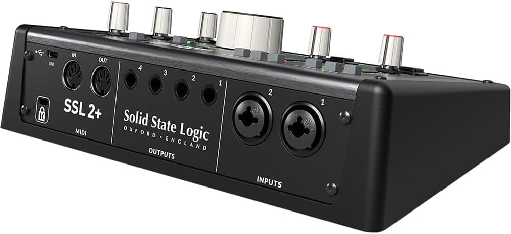Solid State Logic SSL 2+ MKII 2x4 USB Audio Interface