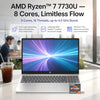HP 15.6 FHD Touchscreen Laptop with Ryzen 7 and 32GB RAM