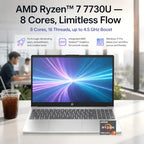 HP 15.6 FHD Touchscreen Laptop with Ryzen 7 and 32GB RAM