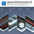 Neewer 10101112 Teleprompter Bluetooth Remote Control