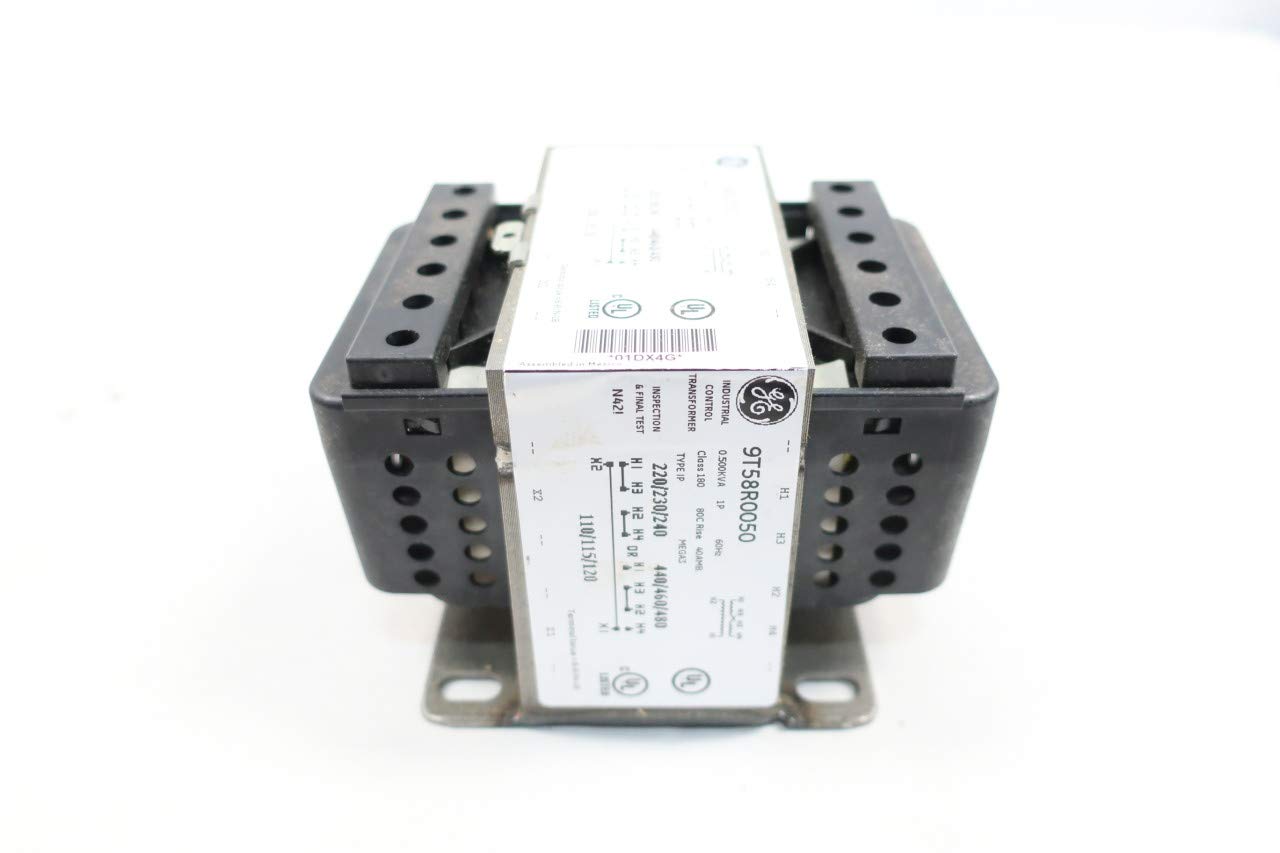 GE 9T58R0050 Transformer - 1PH 0.5KVA 440-480V to 120V