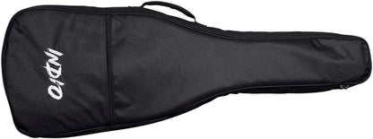 Monoprice 610162 Cali Classic Electric Guitar Wine Red Indio Series