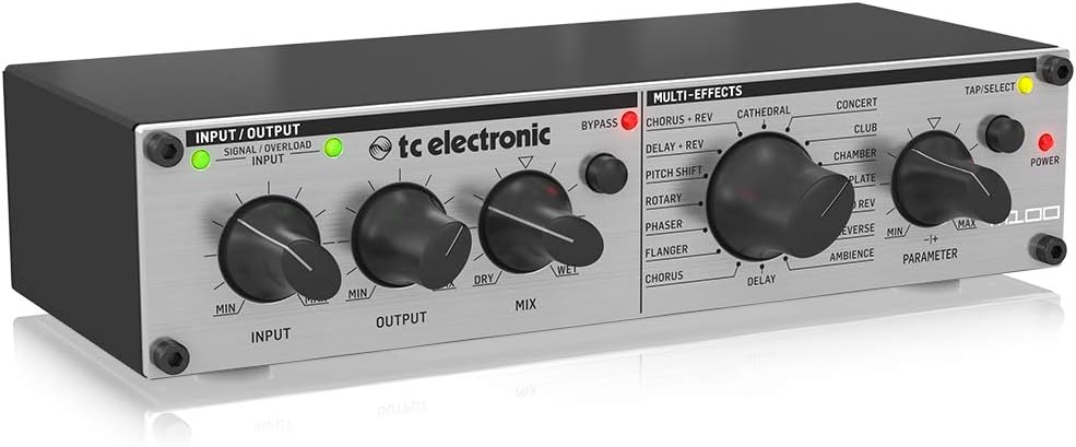 TC Electronic M100 Stereo Multi-Effects Processor Reverb