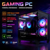 YLZKIX Ryzen 5 5600 Gaming Desktop with Radeon RX 5700 XT