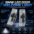 MSCHARM BMW LED Door Logo Projector Puddle Lights, 2-Pack
