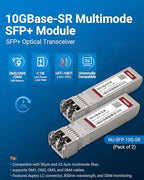 NUBASA 8-Port 2.5G Unmanaged Switch with 10G SFP+ Uplinks