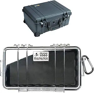 Pelican 1560, 1060 Black Case Bundle with Foam — main product image