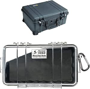 Pelican Select Bundle 1560 Case 1060 Micro Case Black — main product image