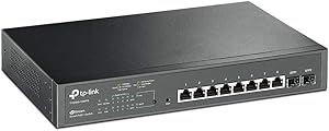TP-Link T1500G-10MPS 8-Port Gigabit PoE+ Smart Switch — main product image
