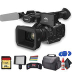 Panasonic 6PANAGUX180GP1 AG-UX180 4K Camcorder Bundle
