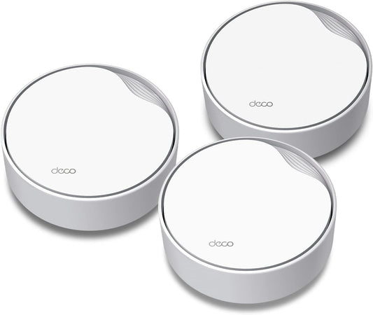 TP-Link Deco X50-PoE(3-pack) AX3000 PoE Mesh WiFi System