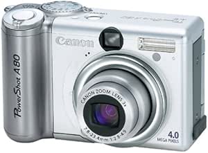 Canon PowerShot A80 4MP Digital Camera 3x Optical Zoom — main product image