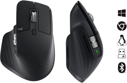 Logitech 910-006556 MX Master 3S Wireless Mouse Renewed
