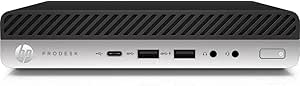 HP ProDesk 600 G3 Mini PC - i5, 8GB RAM, 256GB SSD - Renewed