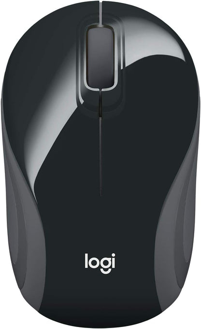 Logitech 910-002726 Wireless Mini Mouse M187 - Black