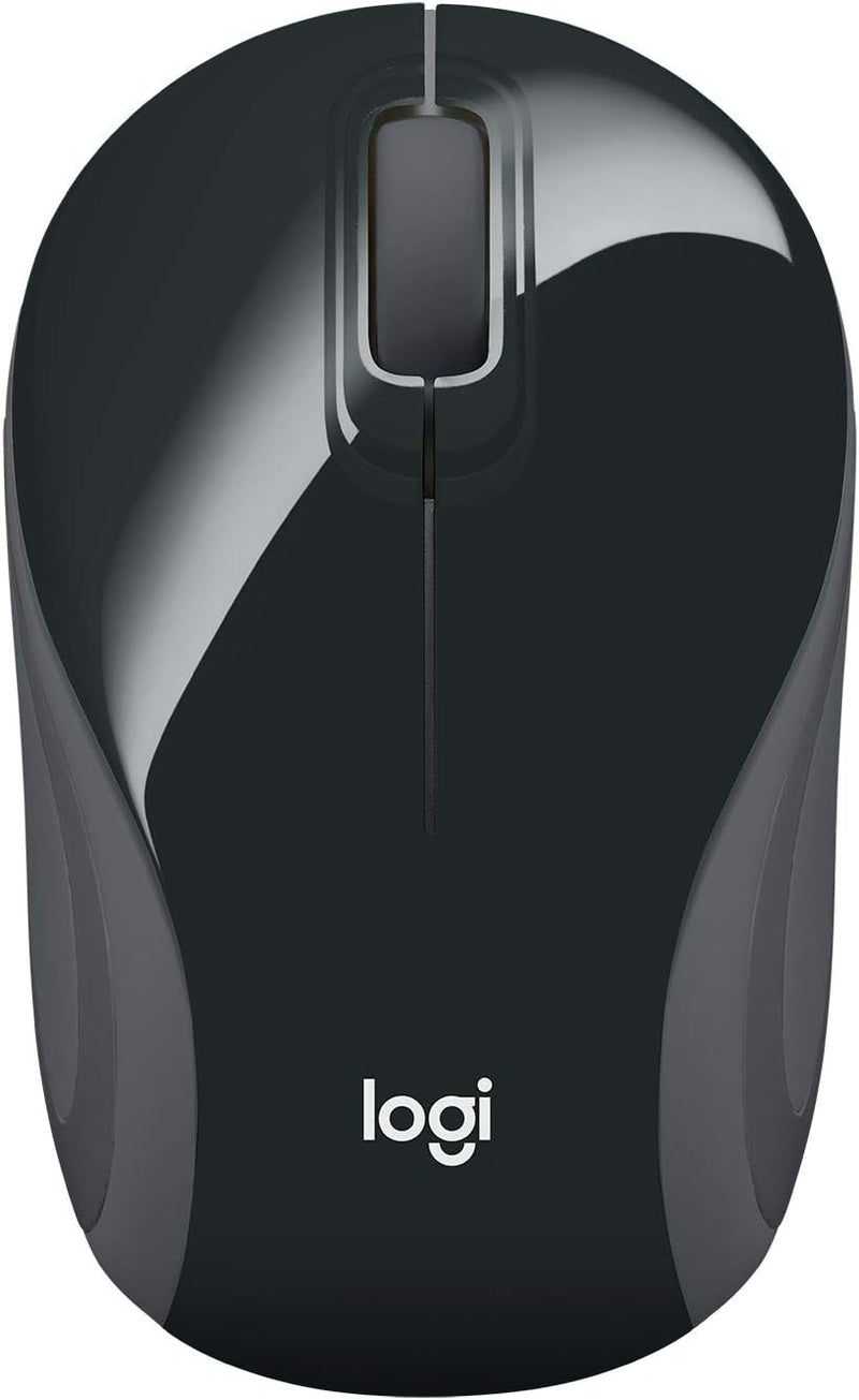 Logitech 910-002726 Wireless Mini Mouse M187 - Black — main product image