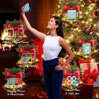 Fujifilm Instax Mini 12 Pink Camera Bundle + Accessories