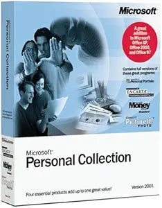 Microsoft M06-00004 Personal Collection 2001 Old Version Software