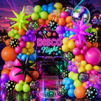 Nieckos Neon Balloon Garland Arch Kit for Glow Parties